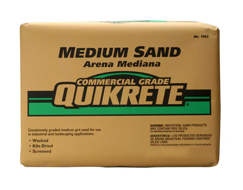 Quikrete Medium Sand 50lb Bag - Utility and Pocket Knives